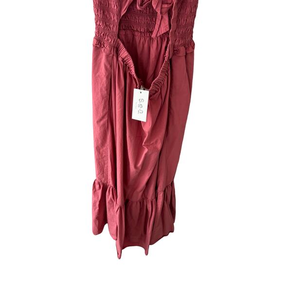 Sea New York Gladys Maxi Dress Rose Pink Size Large NWT - Picture 8 of 12
